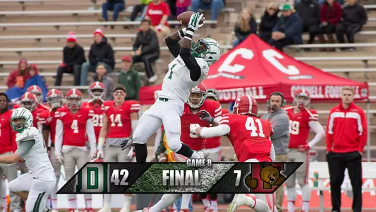 Offense Racks up 583 Yards in 42-7 Win at Cornell