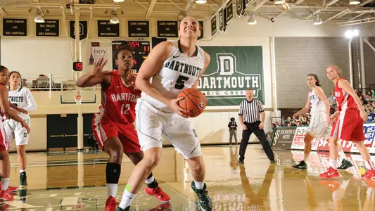 Dawson's Double-Double Leads Women's Basketball over Columbia