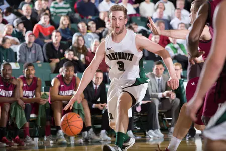 Boehm Leads Men to 76-59 Victory at Bryant on New Year's Eve