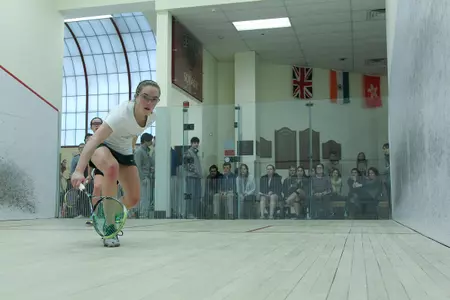 No.1 Harvard defeats No. 10 Women's Squash, 9-0