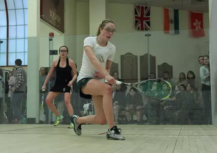 Women's Squash Defeats Brown, 6-3, in League Play