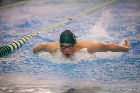 Men's Swimming and Diving Completes Day One of Brown Invite