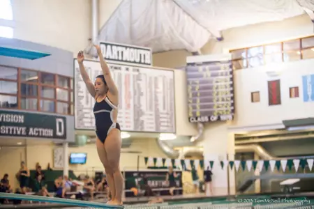 Women's Swimming and Diving Finishes Ivy Championships in Eighth Place