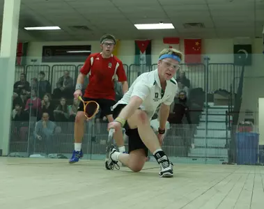 Men's Squash Races Past Brown for First Ivy Triumph