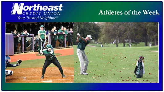 Northeast Credit Union Athletes of the Week - Jeff Lang & Maddie Damore