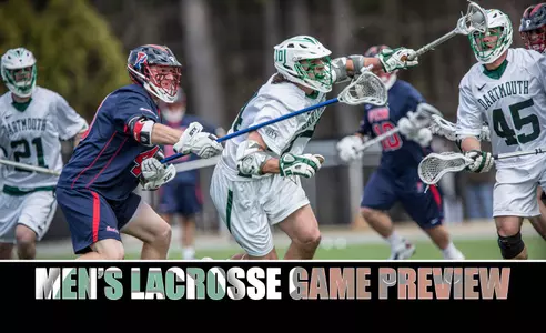 Men's Lacrosse Closes Out Ivy Slate Saturday at Brown