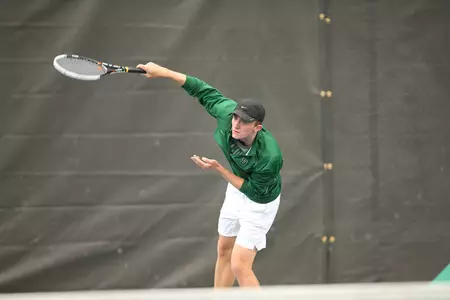 Men's Tennis Places Three in Singles Quarterfinals