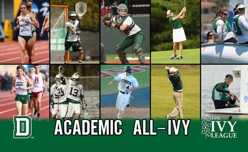 Dartmouth Has 10 Earn Academic All-Ivy Honors for Spring Season
