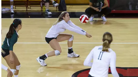 Volleyball Rebounds to Defeat Princeton, 3-1, in Ivy Play