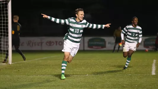 Late Rally Gives Men's Soccer a 2-1 Victory over Vermont