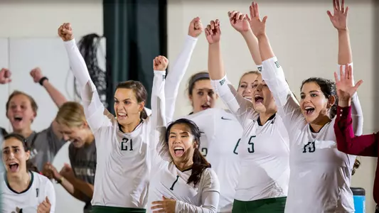 Volleyball Hands Yale First Ivy Loss of 2015 with 3-1 Victory