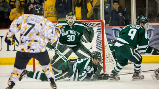 Big Green's Run Ends in ECAC Hockey Semis Against Quinnipiac