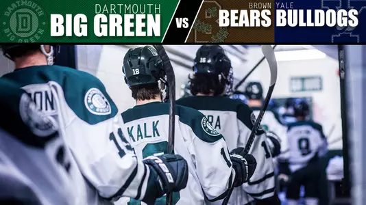 Dartmouth Back on the Road for ECAC Hockey Pair at Brown & Yale