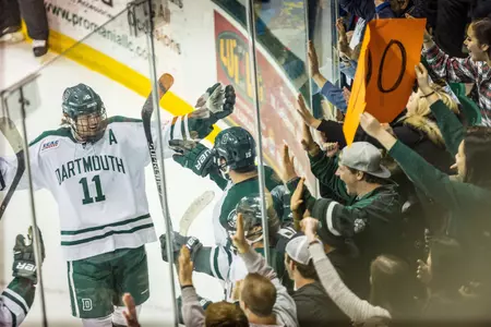Dartmouth Defeats Princeton, 3-1, In Front of Raucous Crowd