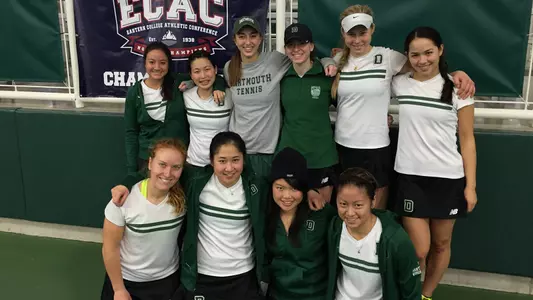 Women's Tennis Defeats Brown, 4-1, on Day One of ECAC Champs
