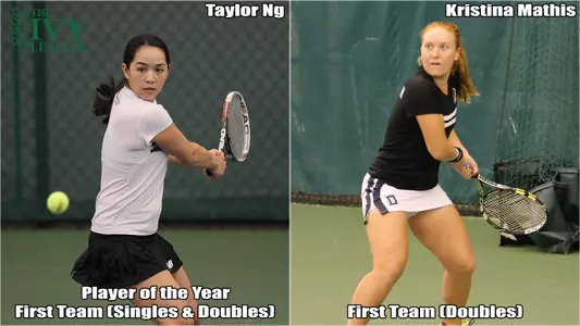 Ng Named Player of the Year; joins Mathis on Doubles First Team
