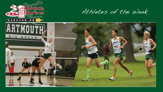 Brick & Brew Athletes of the Week - Cook & Masterson