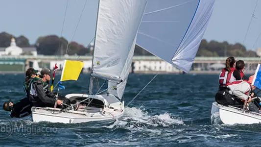 Big Green Take Fourth in Charleston Women's Regatta