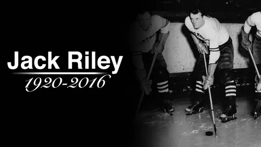 Hockey Legend Jack Riley ?44 Passes Away at 95