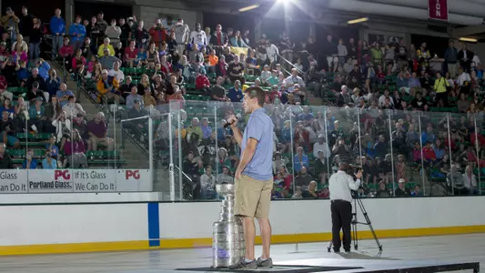 Thousands Come Out to See Ben Lovejoy and the Stanley Cup