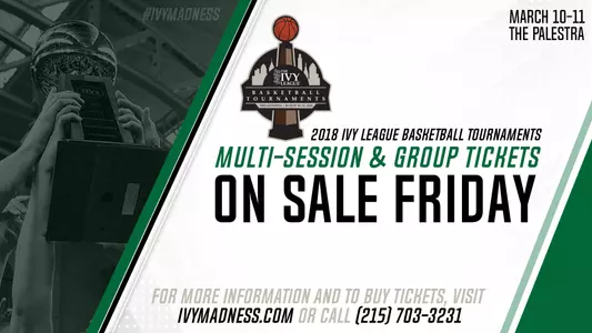 Ivy League Basketball Tournament Tickets On Sale Dec. 1