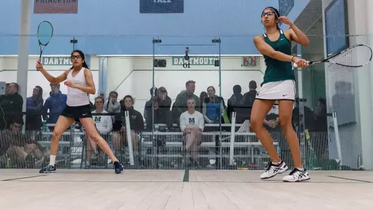Women's Squash Defeats Middlebury on the Road
