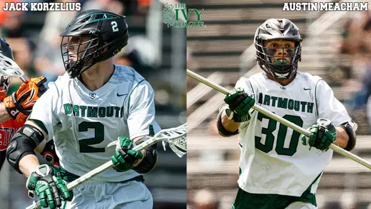 Korzelius and Meacham Named to All-Ivy Teams