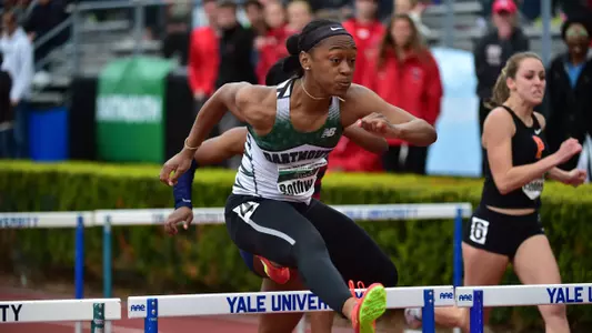 Rothwell Wins 100m Hurdles, Women Finish 5th at Outdoor Heps