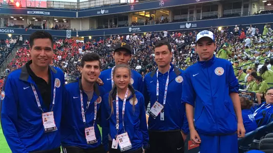 Devin Buffalo Spends Summer Volunteering at Indigenous Games