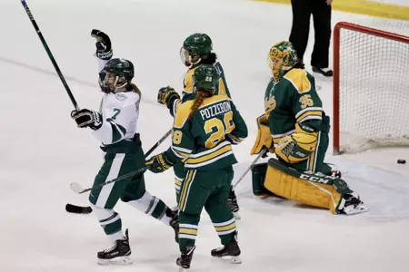 Rombaut Scores in Loss to No. 2/3 Golden Knights