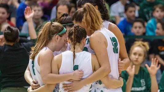 Women's Basketball Huddle