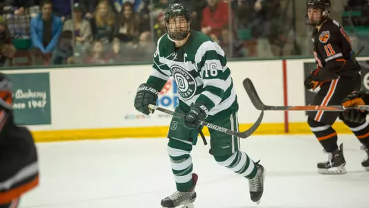 Big Green Use Two Second-Period Goals to Take Game 1