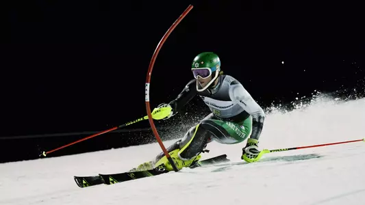 Third Big Green Title Goes to Nef in the Slalom