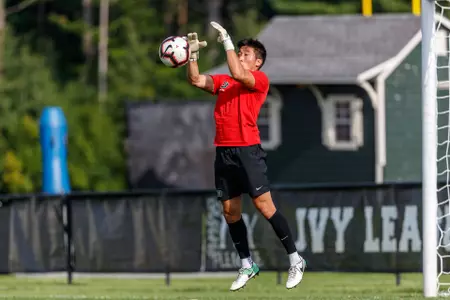 Aaron Schwartz men's soccer versus SNHU
