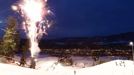 Fireworks at 2018 NCAA Slalom