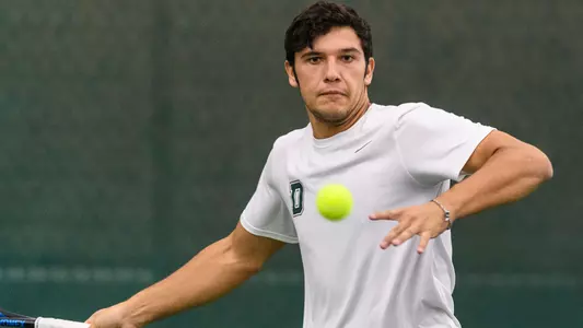 Alejandro Quiles Tennis action at 2019 Invitational