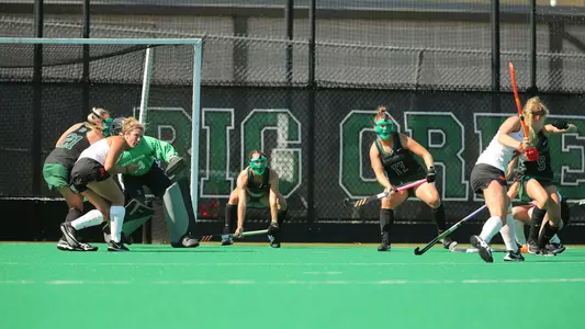 Cecelia Monnin field hockey action versus Princeton