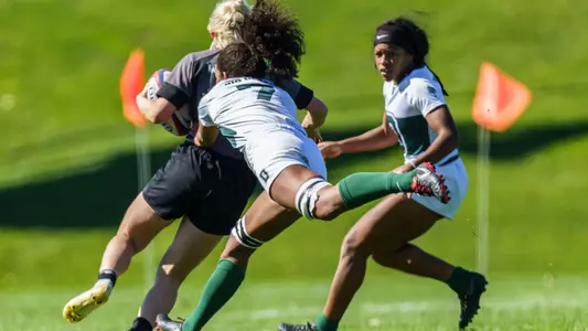 Lannon Abbott women's rugby match with Army