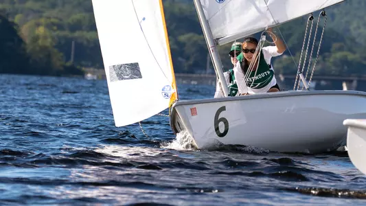 Annika Rogers sailing action