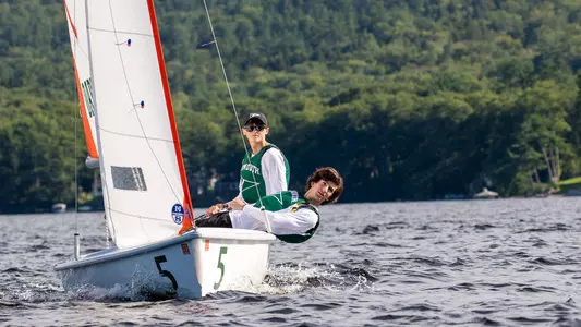 Nick Hurley and Josh Cherner Sailing action