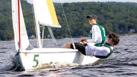 Nick Hurley and Josh Cherner Sailing action