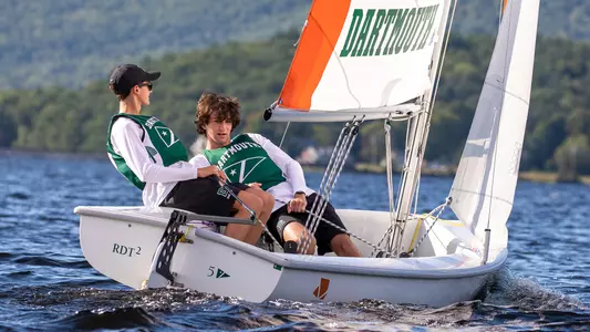 Nick Hurley and Josh Cherner Sailing action