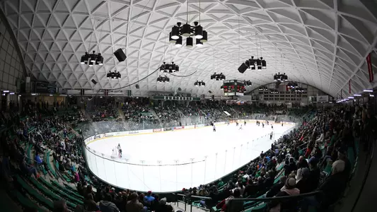 Thompson Arena men's hockey action versus Princeton