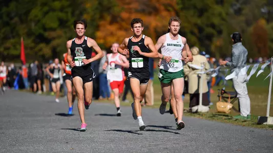 Andrew Thompson running at Heps 2019