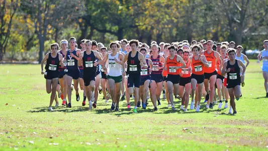 Owen Ritz running at Heps 2019