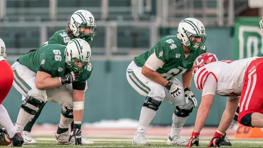 JP Flores football action versus Cornell