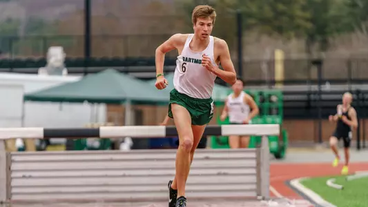 Ben Matejka track action at Dartmouth Invitational