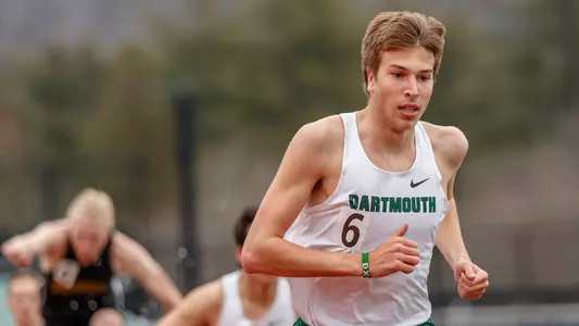 Ben Matejka competing at Dartmouth Track Invitational