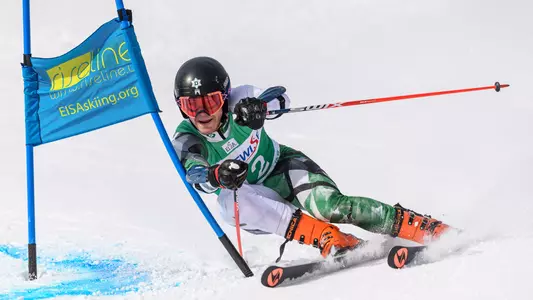 David Domonoske alpine skiing at Vermont Carnival