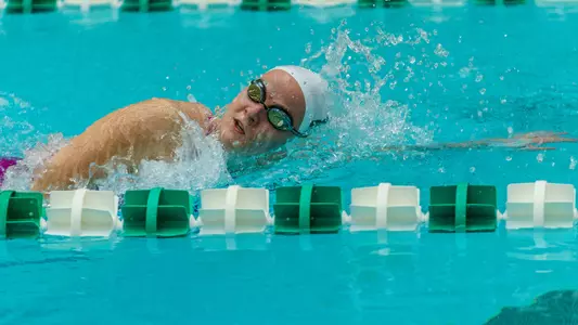 Leah Johnson at swim Ramsden Invitational